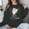 Cute Unicorn See Ya 5th Grade Graduation Shirt Unisex Sweatshirt