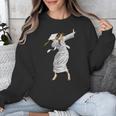 Dabbing Graduation Class Of 2025 Woman Graduation Unisex Sweatshirt