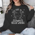 Dark Romance Trigger Warning Spicy Book Merch Women Smut Unisex Sweatshirt