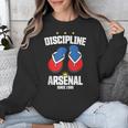 Discipline Arsenal Pinoy Nostalgia Filipino Tsinelas Unisex Sweatshirt Discipline Arsenal Pinoy Nostalgia Filipino Tsinelas Unisex Sweatshirt