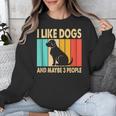 I Like Dogs And Maybe 3 People Introvert Unisex Sweatshirt