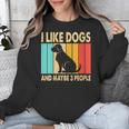 I Like Dogs And Maybe 3 People Introvert Unisex Sweatshirt I Like Dogs And Maybe 3 People Introvert Unisex Sweatshirt