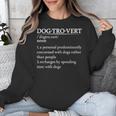 Dogtrovert Definition For Introverts Dog Parents Unisex Sweatshirt Dogtrovert Definition For Introverts Dog Parents Unisex Sweatshirt