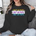 I Don't Like People Sarcastic Humanity Hater Introvert Unisex Sweatshirt I Don't Like People Sarcastic Humanity Hater Introvert Unisex Sweatshirt