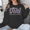 DSW Doctor Of Social Work Graduation DSW Graduate Unisex Sweatshirt