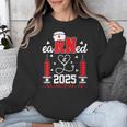 Earned It 2025 For Nurse Graduation Or RN LPN Class Of 2025 Unisex Sweatshirt