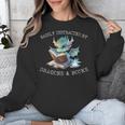 Easily Distracted By Dragons And Books Introvert Shirt Unisex Sweatshirt Easily Distracted By Dragons And Books Introvert Shirt Unisex Sweatshirt