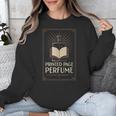 Printed Page Perfume Book Lover Saying Unisex Sweatshirt