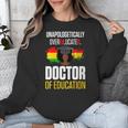 EdD Doctor Of Education Educated Doctorate Graduation Unisex Sweatshirt