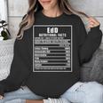 EdD Doctor Of Education Nutrition Doctorate Graduation Unisex Sweatshirt