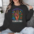 Elder Emo Nostalgia Skeleton Hand Unisex Sweatshirt Elder Emo Nostalgia Skeleton Hand Unisex Sweatshirt