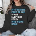 Elephant Party For Introvert Going Unisex Sweatshirt Elephant Party For Introvert Going Unisex Sweatshirt