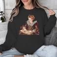 Elizabeth I Reading A Book Unisex Sweatshirt Elizabeth I Reading A Book Unisex Sweatshirt
