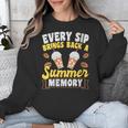 Every Sip Brings Back A Summer Memory Iced Coffee Unisex Sweatshirt Every Sip Brings Back A Summer Memory Iced Coffee Unisex Sweatshirt
