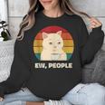 Ew People Introvert Cat Lover Crazy Colorful Cat Lady Unisex Sweatshirt Ew People Introvert Cat Lover Crazy Colorful Cat Lady Unisex Sweatshirt