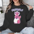 Ew People Introvert Ferrets Saying Mask Ferret Unisex Sweatshirt