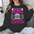 Female Lawyer Women Law Student Graduation Bar Exam Unisex Sweatshirt