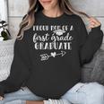 First Grade Graduation Mom Shirt Proud Mom First Grader Unisex Sweatshirt