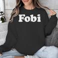 Fobi Introvert Unisex Sweatshirt Fobi Introvert Unisex Sweatshirt
