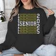 Football Senior Night Football Senior 2025 Graduation 56 Unisex Sweatshirt