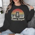Never Forget Retro Nostalgia Vintage Cassette Unisex Sweatshirt