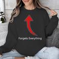 Forgets Everything Bad Memory Unisex Sweatshirt