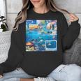 Frutiger Aero Retro Vibes Y2K Retro Grunge Unisex Sweatshirt