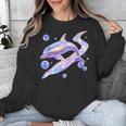 Frutiger Aero Y2K Chrome Dolphin Unisex Sweatshirt Frutiger Aero Y2K Chrome Dolphin Unisex Sweatshirt