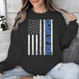 Funny Class Of 2021 American Flag Senior Graduation Unisex Sweatshirt