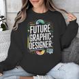 Future Graphic Er Graduation School Toddler Women Men Unisex Sweatshirt