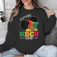 Future HBCU Grad History Girl Graduation HBCU Kids Unisex Sweatshirt