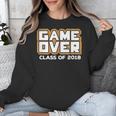 Game Over Class Of 2018 Graduation Shirt Unisex Sweatshirt