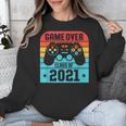 Game Over Class Of 2021 Shirt Students Graduation Unisex Sweatshirt