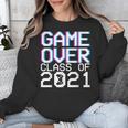 Game Over Class Of 2021 Video Games Graduation Gamer Unisex Sweatshirt