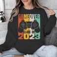 GAME OVER Class Of 2023 Video Games Vintage Graduation Gamer Unisex Sweatshirt