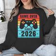 Game Over Class Of 2026 Shirt Students Graduation Unisex Sweatshirt