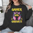 Gamer Girl Graduate Shirt Girls Kids Gamer Graduation Unisex Sweatshirt