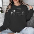 Gasoline Therapy Automotive Nostalgia Vintage Hotrod Car Unisex Sweatshirt