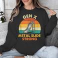 Gen X Slide Strong Generation X Gen Xer Nostalgia Unisex Sweatshirt