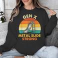 Gen X Slide Strong Generation X Gen Xer Nostalgia Unisex Sweatshirt