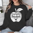 Geography Teacher Est 2018 School GraduationShirt Unisex Sweatshirt