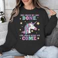 Girls 3rd Grade Graduation Magical Unicorn Unisex Sweatshirt