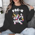 Girls Dabbing Unicorn Pre-K PreSchool Nailed It Graduation Unisex Sweatshirt