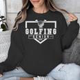 Golf Senior Night Golf Senior 2025 Graduation 6 Unisex Sweatshirt
