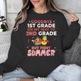 Goodbye 1st Grade Graduation To 2nd Grade Hello Summer Unisex Sweatshirt