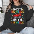 Goodbye 3rd Grade Hello 4th Grade Graduation 2024 Unisex Sweatshirt