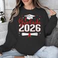 Graduate 2026 For Class Of 2026 Graduation Unisex Sweatshirt