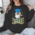 Graduate Penguin Class Of 2025 Kids Graduation Unisex Sweatshirt