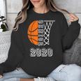 Graduate Senior Class 2020 Graduation Basketball Player Unisex Sweatshirt