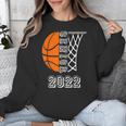 Graduate Senior Class 2022 Graduation Basketball Player Unisex Sweatshirt